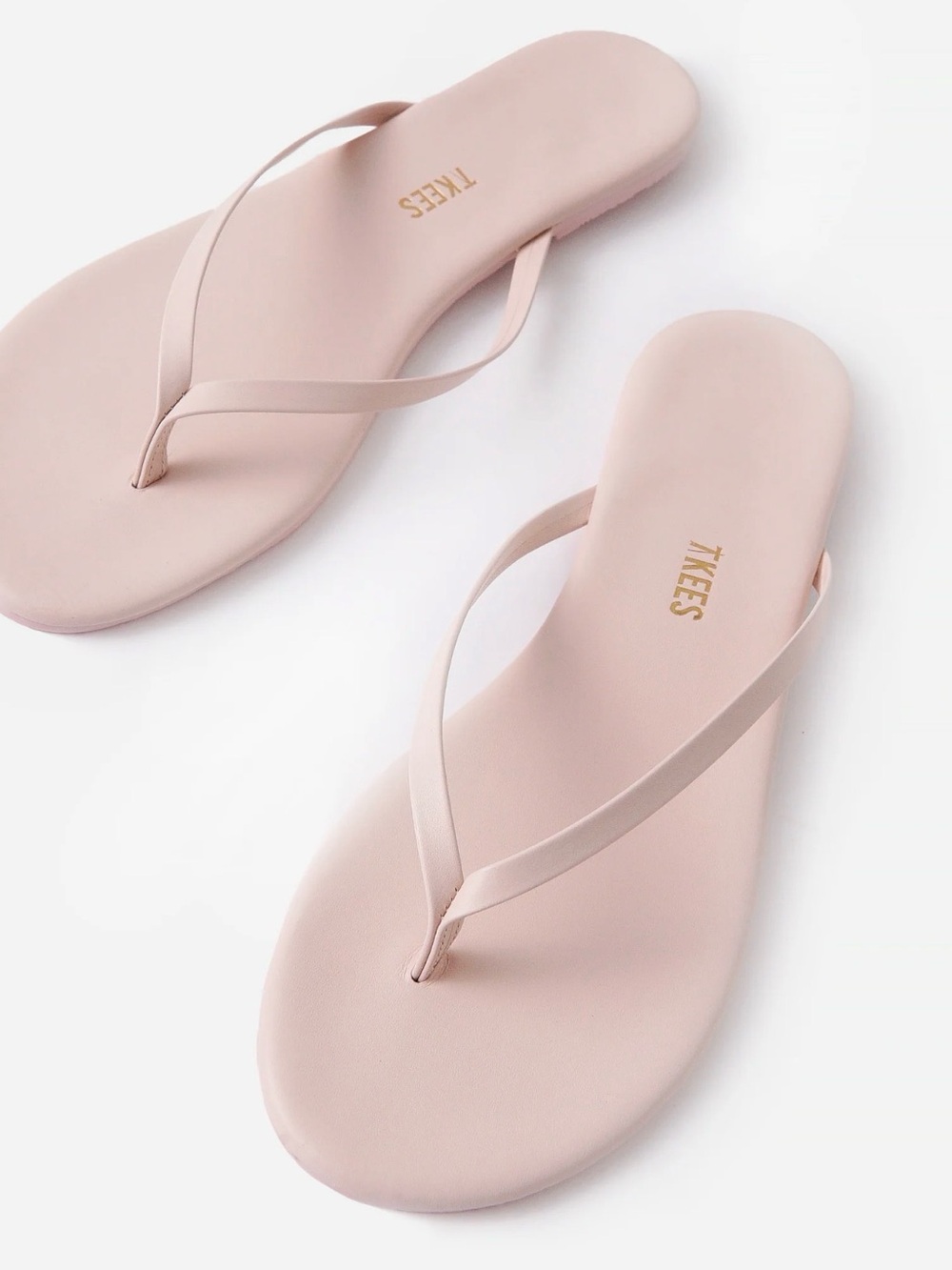 TKEES light pink flip flops/sandals